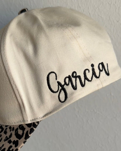 Leopard Number Hat