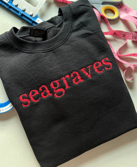 Floral Name Crewneck